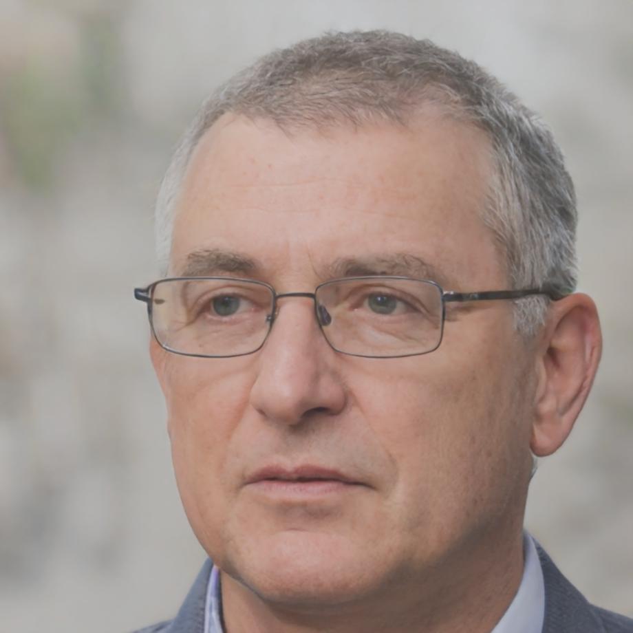 Professional male network administrator in business attire